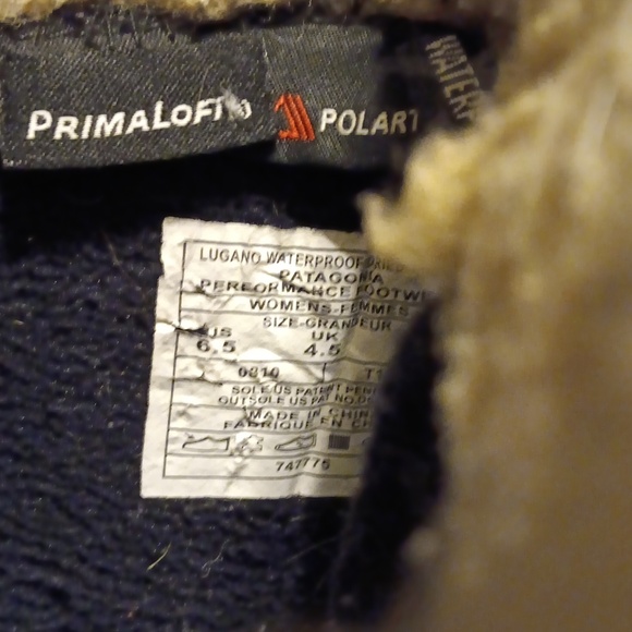 PATAGONIA WOMEN'S SIZE 6.5 BROWN LEATHER BOOTS. - Picture 2 of 8